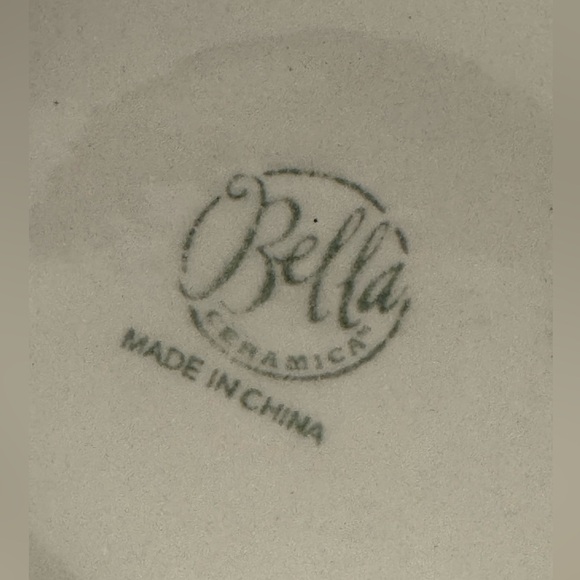 Set of 2 large ceramic Christmas snowflake mugs - Picture 5 of 7